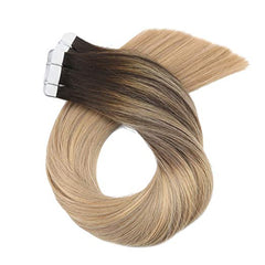 Ombre Blonde Tape in Hair Extensions ( #2/16/24)-Everyday Wigs