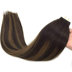 Ombre Brown Tape in Hair Extensions ( 2/6/2)-Everyday Wigs