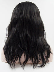 Black Wavy Synthetic Lace Front Wig-Everyday Wigs