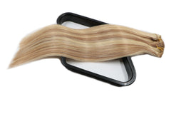 Blonde Highligted Clip in Hair Extensions-Everyday Wigs