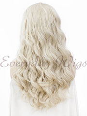 Blonde Wavy Synthetic Lace Front Wig - Everyday Wigs