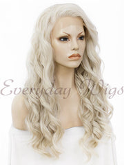 Blonde Wavy Synthetic Lace Front Wig - Everyday Wigs