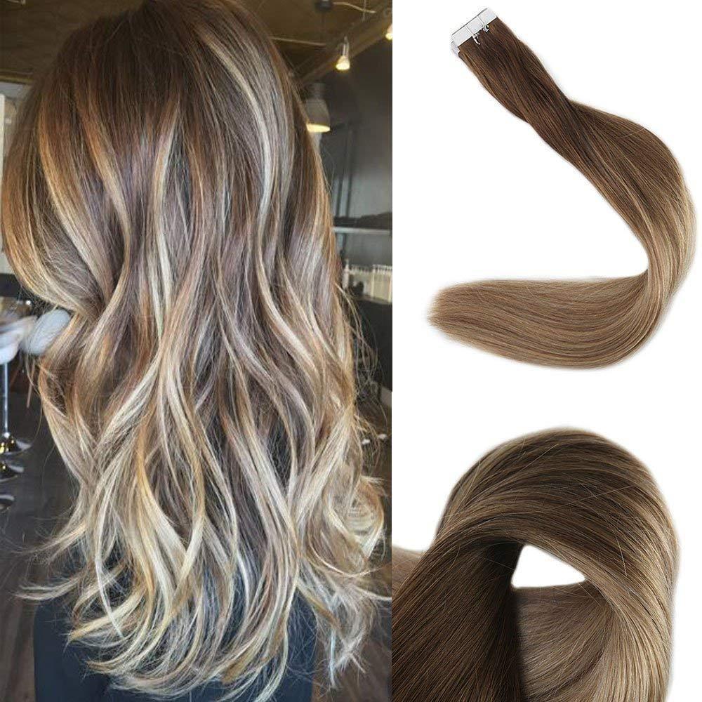 Ombre Blonde Tape in Hair Extensions (4/8/22)-Everyday Wigs