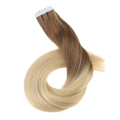 Ombre Blonde Tape in Hair Extensions ( T8/613)-Everyday Wigs