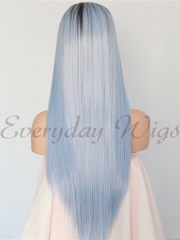 2024 Wowfactor Blue ombre lace front wig